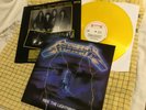 Metallica LP Ride The Lightning Yellow Vinyl & Inner 300 only Mint