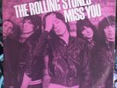 Scarce The Rolling Stones Miss You & Faraway Eyes - British Pink Vinyl