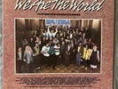WE ARE THE WORLD - USA FOR AFRICA - HISTORIC RECORDING VINTAGE VINYL LP RECORD
