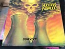 VINTAGE NUCLEAR ASSAULT SURVIVE VINYL LP ALBUM IRS-42195