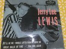 JERRY LEE LEWIS - EP. UK London Mispress EP 45’ 1958 Original. Picture Sleeve.