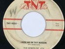 SPIRITS OF JOY I Need Thee / Hide Me In Thy Bosom TNT Black Gospel 45 HEAR