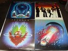 4 JOURNEY LPs Frontiers, Escape, Evolution, Infinity NICE Columbia Inserts