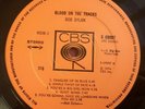 Bob Dylan LP Blood on the tracks UK Orange CBS 1st press SUPERB COPY ++