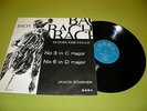 Bach Suites For Unaccompanied Cello - No.3 & No.6 Janos Starker 1963 UK SAGA EX