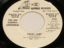 45rpm JIMI HENDRIX EXPERIENCE: Purple Haze / Foxey Lady (Back to Back Hits) VG++