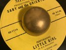 RARE DOO WOP OBSCURE Saby and the Orientals Little Girl Mel-Par 1114