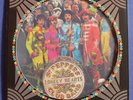 The BEATLES LP Picture Disc Sgt Pepper Lonely Hearts Club Band CAPITOL 11840 VG+