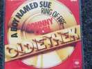 Johnny Cash - A boy named Sue/ Ring of fire 7'' Single GERMANY