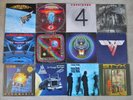 12 Vintage Classic Rock Record Albums Journey, Boston, Styx, Van Halen more READ