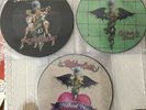 Motley Crue 7” Mini-vinyl Picture Disc Set Of 3