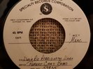 Rare Blues Test Pressing 45 Robert Cray Band Don't Be Afraid of The Dark Blues