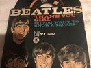 beatles Thank You Girl VJ / Bluebell Record Very Rare Picture Sleeve