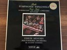 Menuhin Lalo Symphonie Espagnole Saint-Saens UK Ed1 HMV ASD 290 Stereo LP