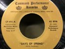 PLASTIC WAX DAYS SPRING/GIVE LOVE A TRY MODERN/SWEET SOUL COMMAND PERFORMANCE 45