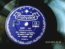RAY CHARLES VINYL 78 RPM UNBREAKABLE SOUL 1961 RUBY STELLA BY STARLIGHT POLYDOR