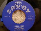 Hulah Gene Black Gospel 45 Steal Away / Simply Trusting Savoy Records 4306