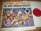 DAVE BRUBECK QUARTET -TIME OUT-1959 MONO 6 EYE LOGO VINYL NEAR MINT- JAZZ