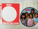 NENA ITS ALL IN THE GAME EPIC 30 3P-686 Japan OBI PICTURE VINYL VINYL LP