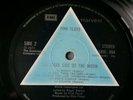 PINK FLOYD DARK SIDE OF THE MOON UK orig 1st solid Blue Triangle Label near mint