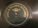 ZONOPHONE RECORD 78 A CERENARA(FALVO) FRANCESCO DIDDI VIRGINIA NOVELLI 3611 VG+