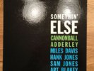 Cannonball Adderley Somethin` Else Blue Note BLP 1595 RVG DG EAR 9M 47w63rd MONO