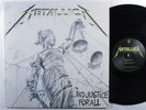 METALLICA ...And Justice For All WARNER BROS 2XLP VG+ with lyric sheet insert ^