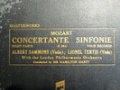 1933 Albert Sammons Violin  Lionel TERTIS Viola MOZART SINFONIA CONCERTANTE 78