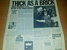 Jethro Tull ?– Thick As A Brick -  Chrysalis ?– CHR 1003  Rock UK LP #