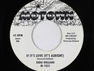 Northern Soul Popcorn 45 - Eddie Holland - If It's Love - Motown - mp3