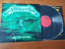 METALLICA : Ride The Lightning LP BERNETT SB 18026 French Red Label