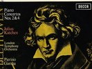 SXL 6082 WBG ED1 UK - BEETHOVEN - PIANO CONCERTOS 2 & 4 - KATCHEN / GAMBA - NM