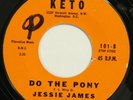 JESSIE JAMES Do The Pony / Image Of Love KETO 45 mod teen rocker HEAR