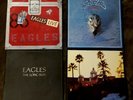 the EAGLES 4 LP LOT: HOTEL CALIFORNIA LONG RUN GREATEST LIVE (2LP) NICE VINYL EX
