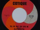 ALFREDITO: Tell Me That You Love Me US Cotique Latin Soul Boogaloo 45 MP3
