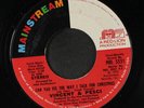 VINCENT & JOE PESCI: Can You Fix The Way I Talk For Christmas 45 (sl lbl wear)