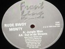 RUDE BWOY MONTY Jungle Man m- 1994 vinyl 12