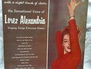 LOREZ ALEXANDRIA   Standards With a Slight... King 676 1960 female jazz vocal LP