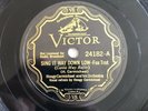 HOAGY CARMICHAEL ORCH:Thanksgiving/Sing It Way Down Low Victor 1932 Hi-Fi 78
