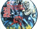 EX/EX  Iron Maiden Number of the Beast Vinyl LP Picture Disc