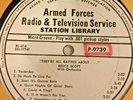 RADIO SHOW: AFN RL 47-6 BRUCE SCOTT 'RAVING ABOUT' & DICK CONTINO 'PLAYS/SINGS'