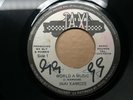 Ini Kamoze   World A Music / Sly & Robbie   Dub 1984 Taxi Jamaica Reggae 45
