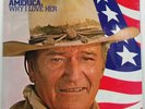 JOHN WAYNE America , Why I Love Her LP   Sealed RCA Orig.