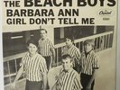 BEACH BOYS Barbara Ann / Girl Don’t Tell Me CAPITOL 45 with picture sleeve PS