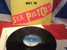 sex pistols never mind the bollocks vinyl-no submission Cover Blue/white