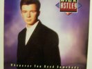 RICK ASTLEY - WHENEVER YOU NEED SOMEBODY - 1987 LP VINYL RECORD
