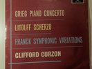 Grieg ,Franck, Litolff - Clifford Curzon, DECCA-SXL2173,1960,Vinyl 1st Pressing