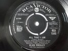 ELVIS PRESLEY   ALL THAT I AM/SPINOUT   1966 UK 1ST PRESS RnR 7