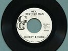 Mickey & Them: Hey, Brother Man / U.F.O. G C 1030, Very Scarce Tex-Mex Funk 45