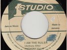 70s Roots Reggae ANTHONY ELLIS I am the ruler Jamaican Studio One 7
